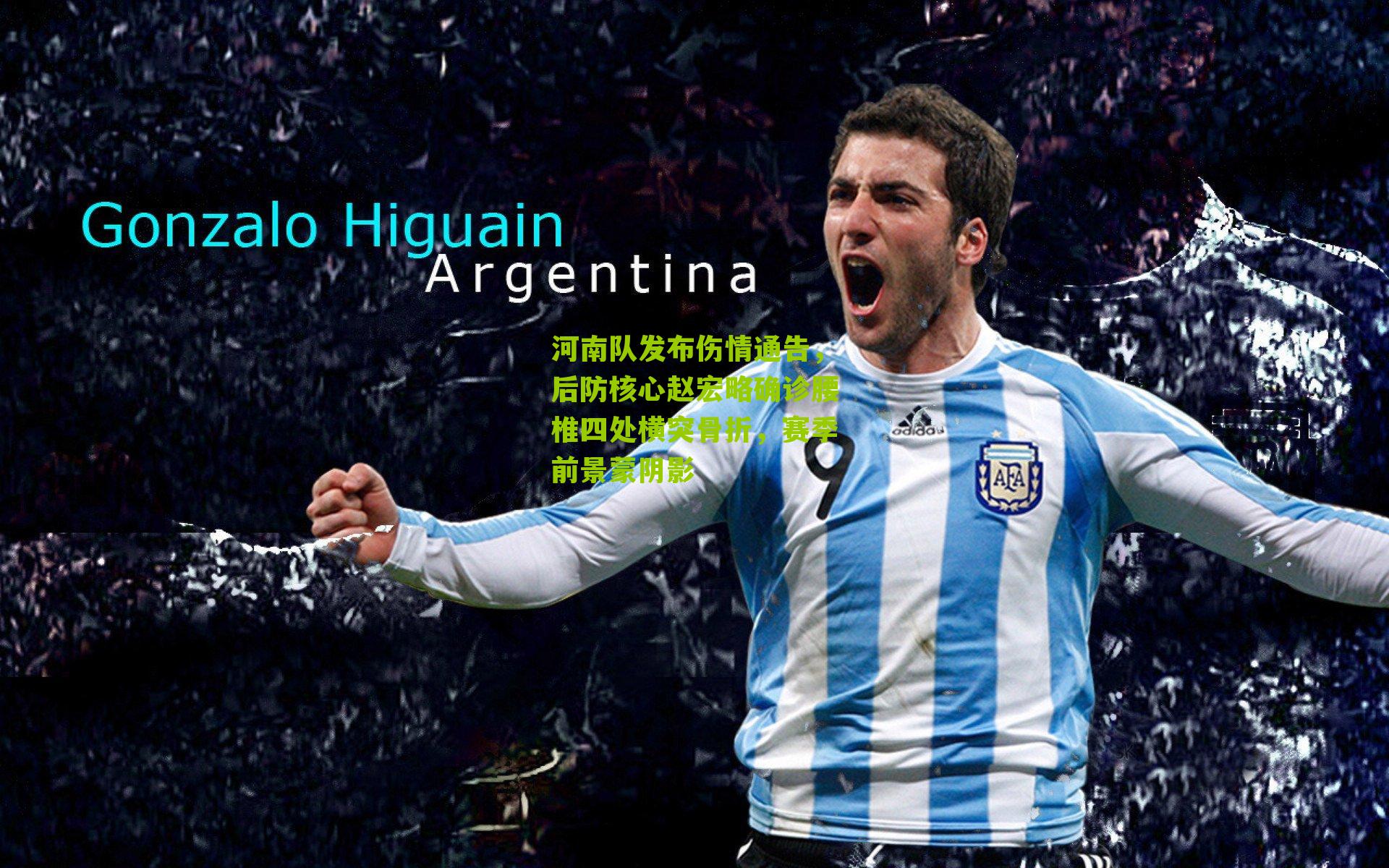 河南队发布伤情通告，后防核心赵宏略确诊腰椎四处横突骨折，赛季前景蒙阴影